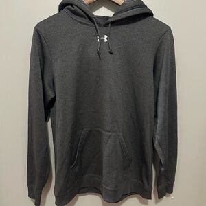 Under Armour Charcoal Hoodie Size Small Sportswear Athletic With Pocket EUC